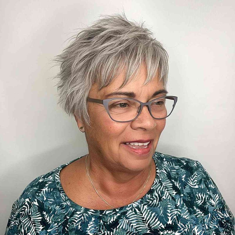 Layered Pixie Cut