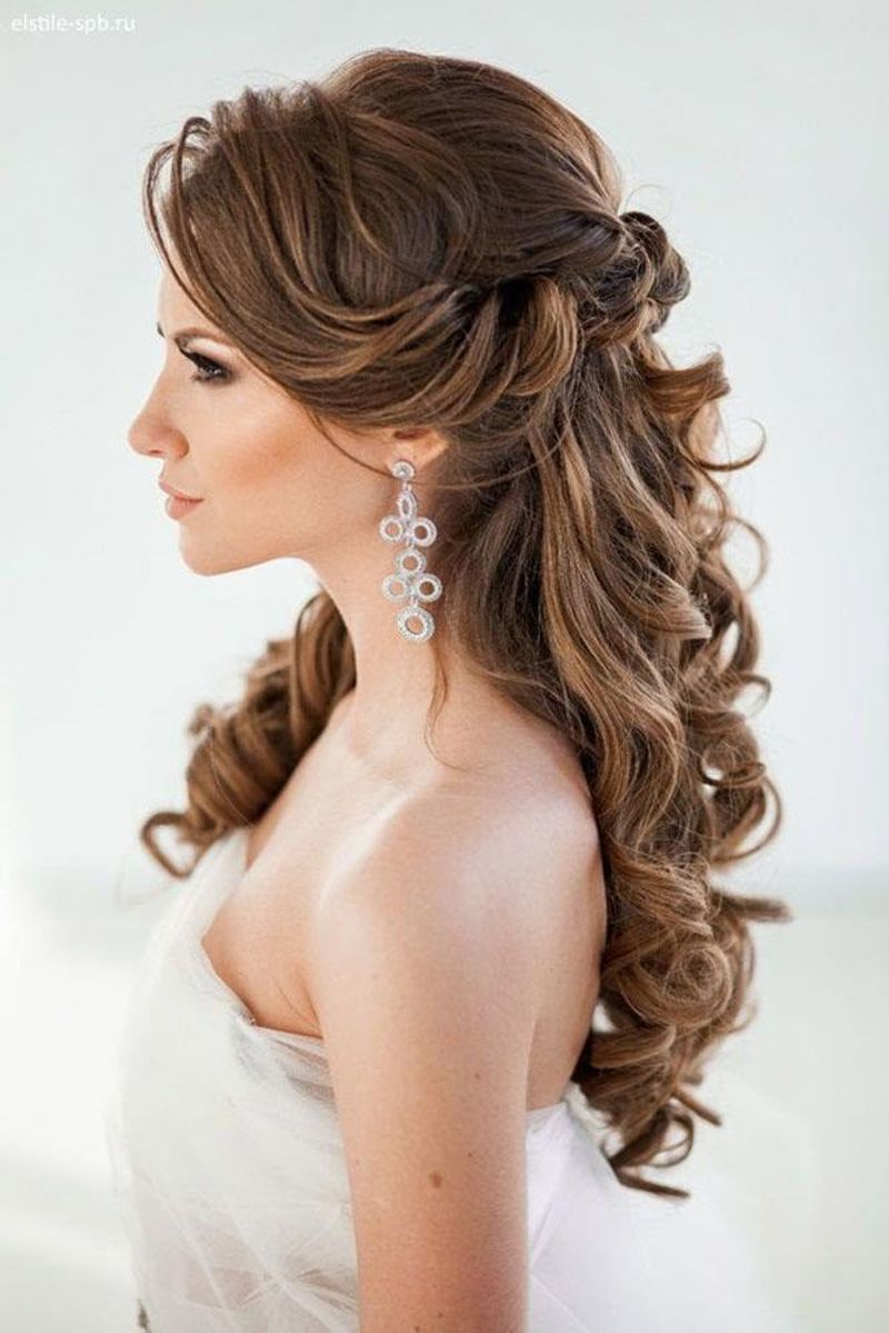 Elegant Bridal Curls