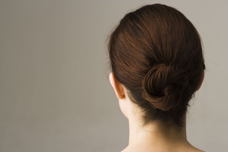 Modest Low Bun