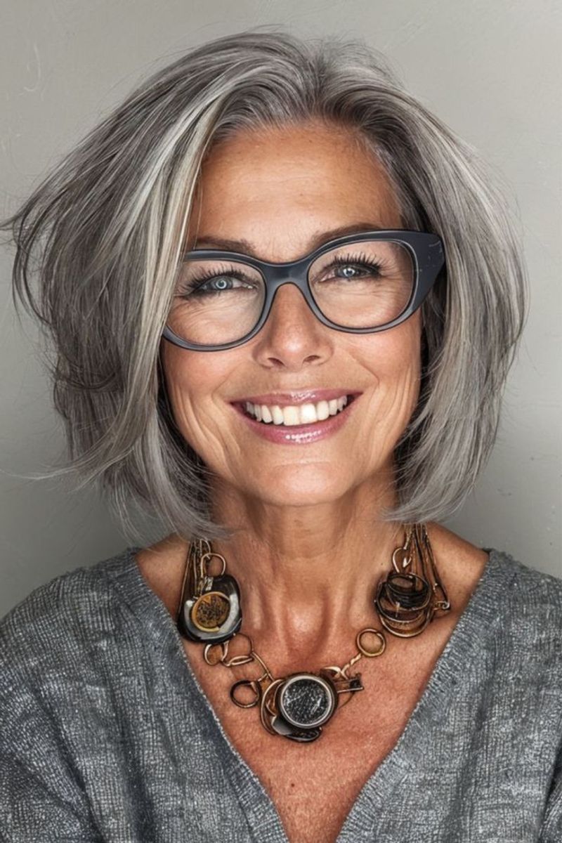 Tousled Bob with Layers