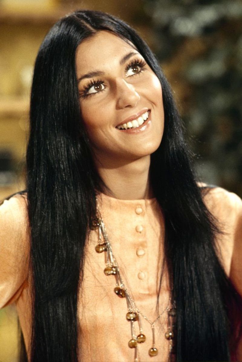 Cher's Long Straight Hair