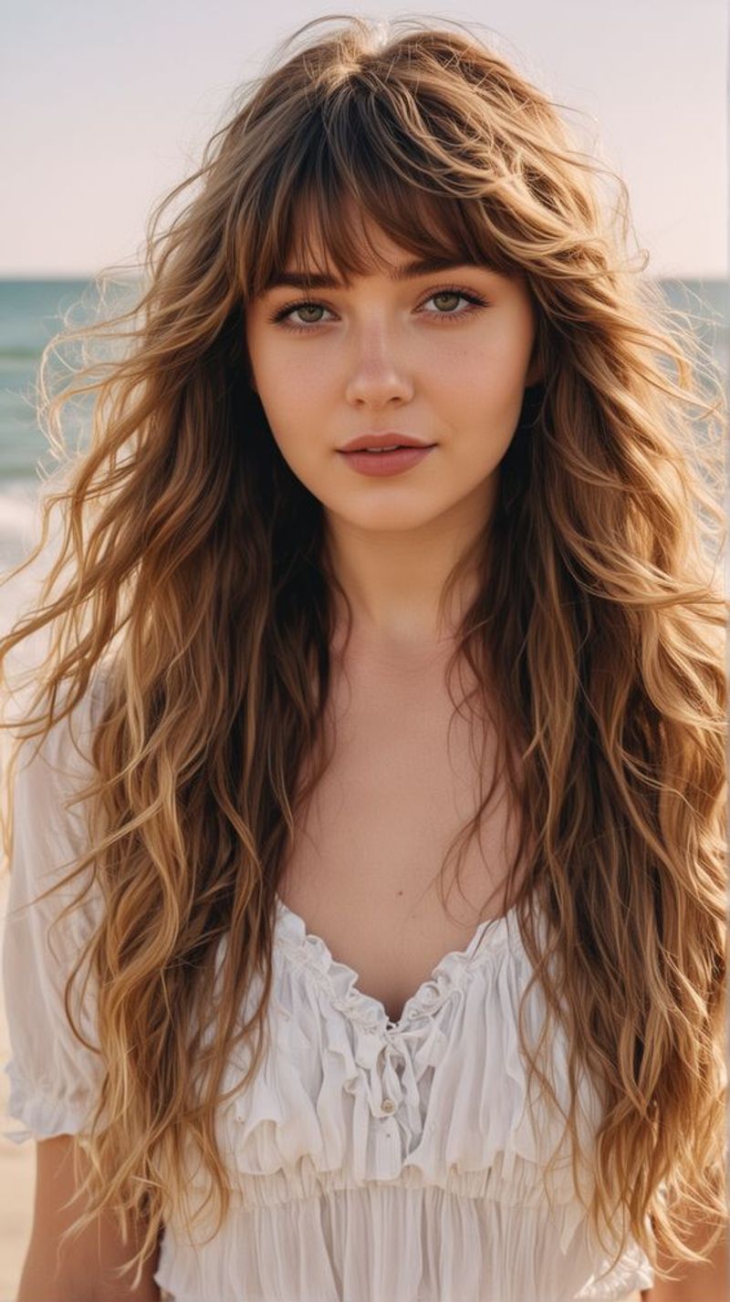 Feathered Mermaid Waves
