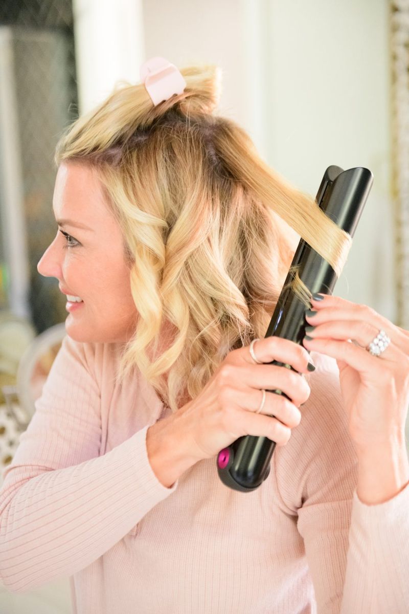 Flat Ironed Curls