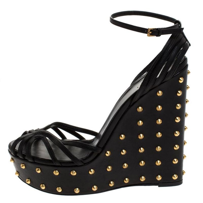 Outdated: Studded Wedges