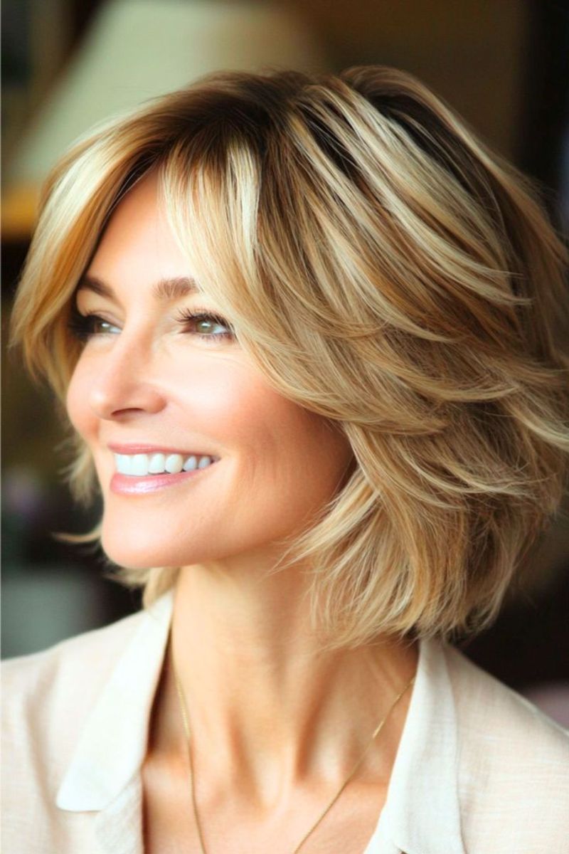 Flirty Feathered Cut