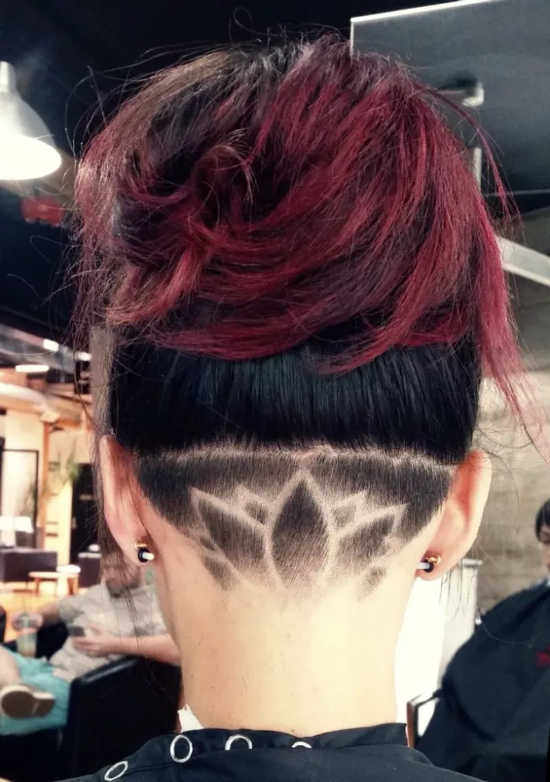 Floral Motif Undercut