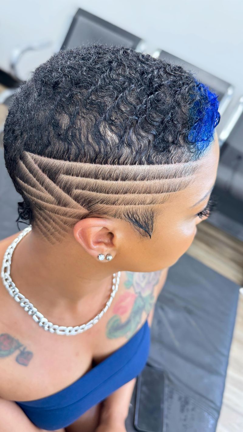 Undercut with Designs