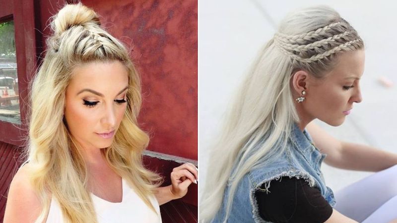 French Braided Bangs