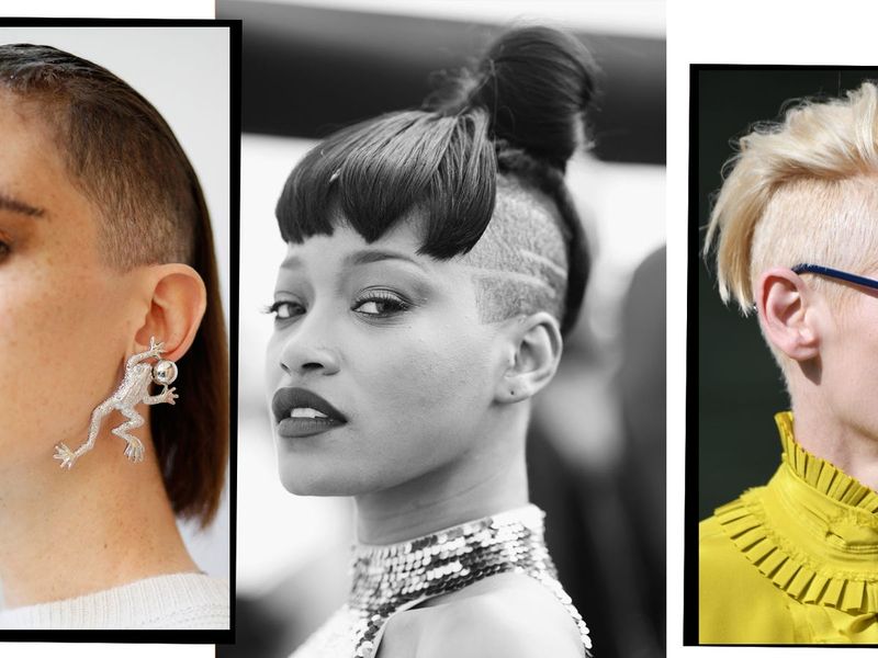 Trendy Undercut with Bangs