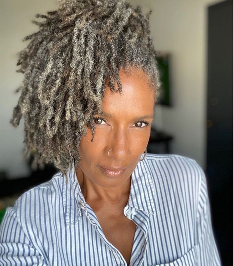 Graceful Grey Locs