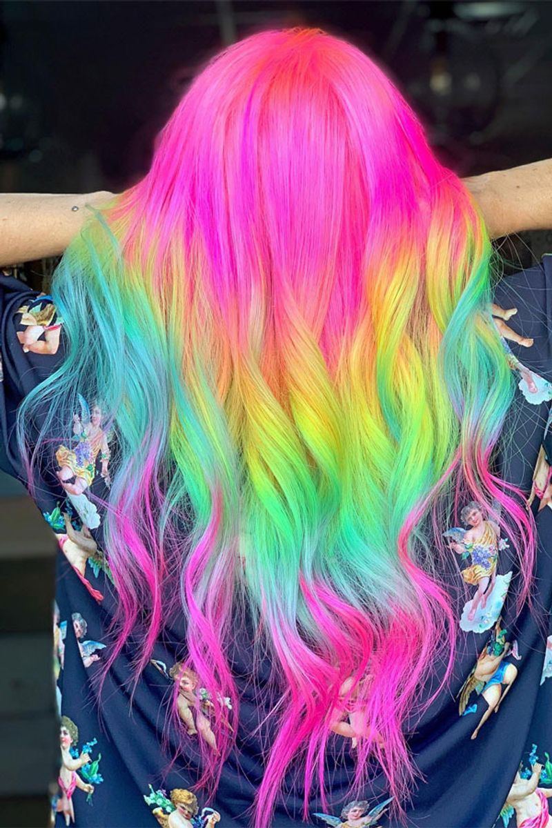 Neon Hair Colors