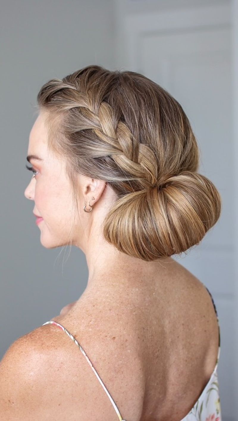 Dutch Braided Bun
