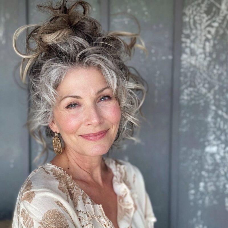 Stiff Updo with Excessive Volume