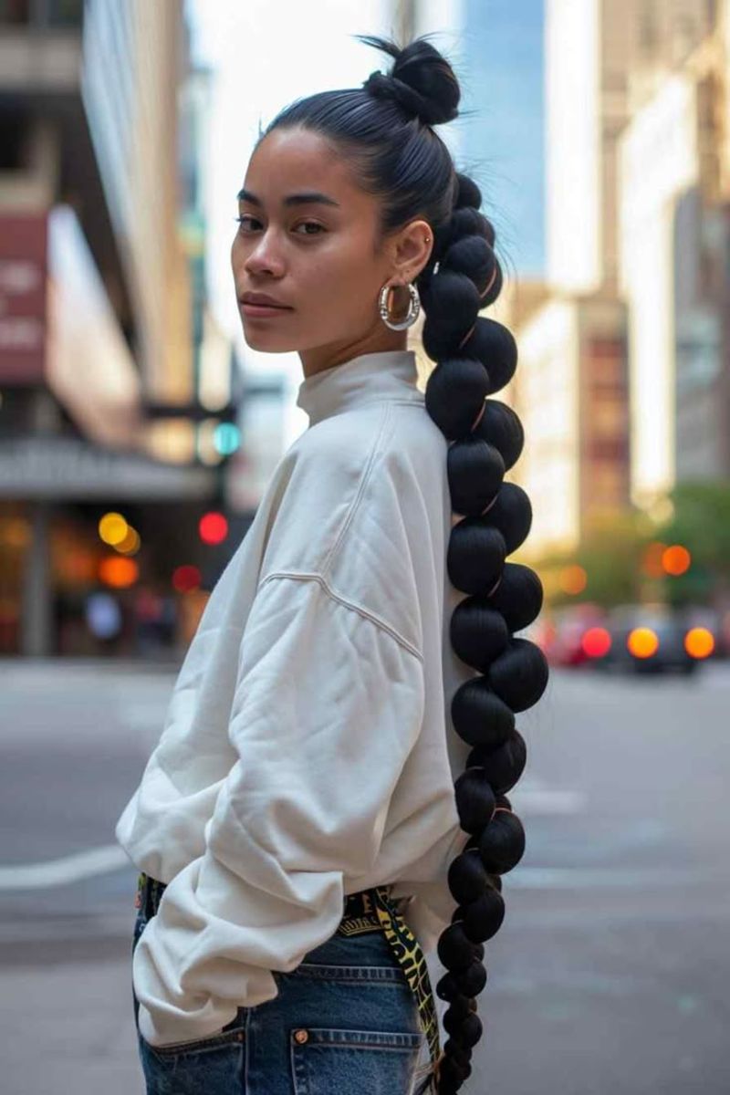 Bubble Ponytail