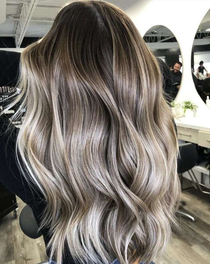 Ice Blonde Highlights