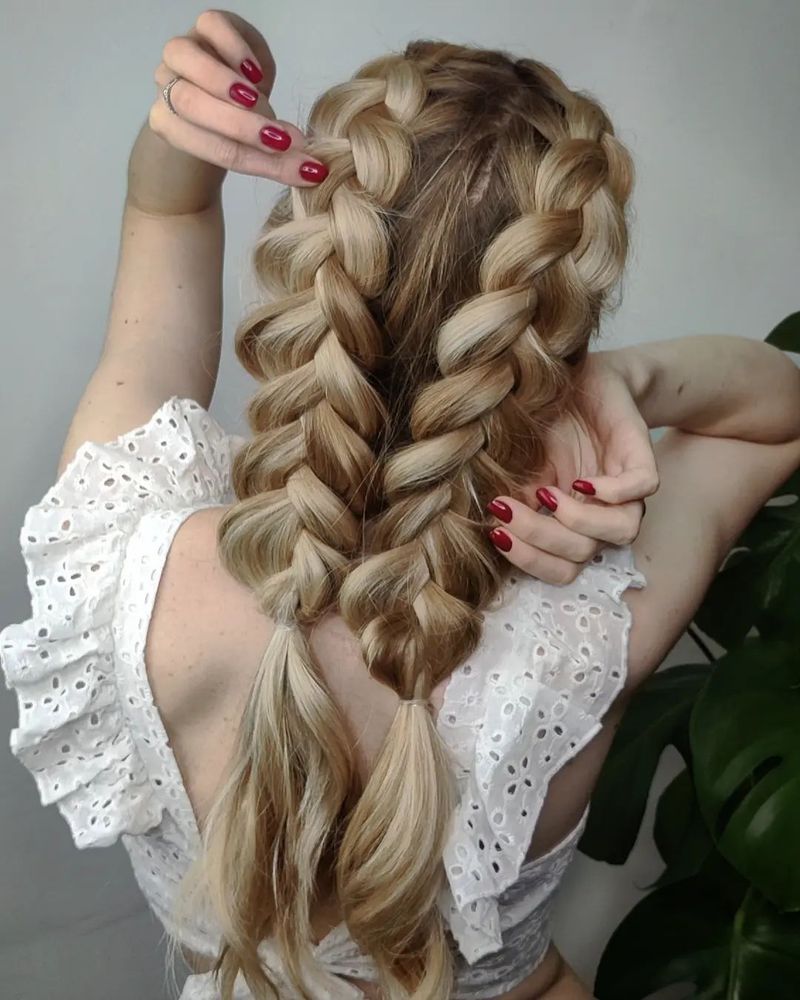 Intricate Dutch Braids