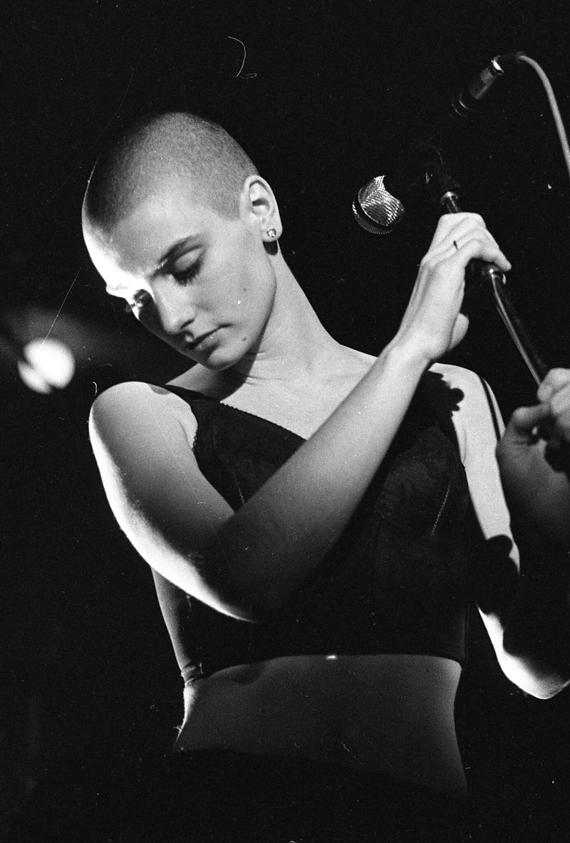 Sinead O'Connor's Shaved Head
