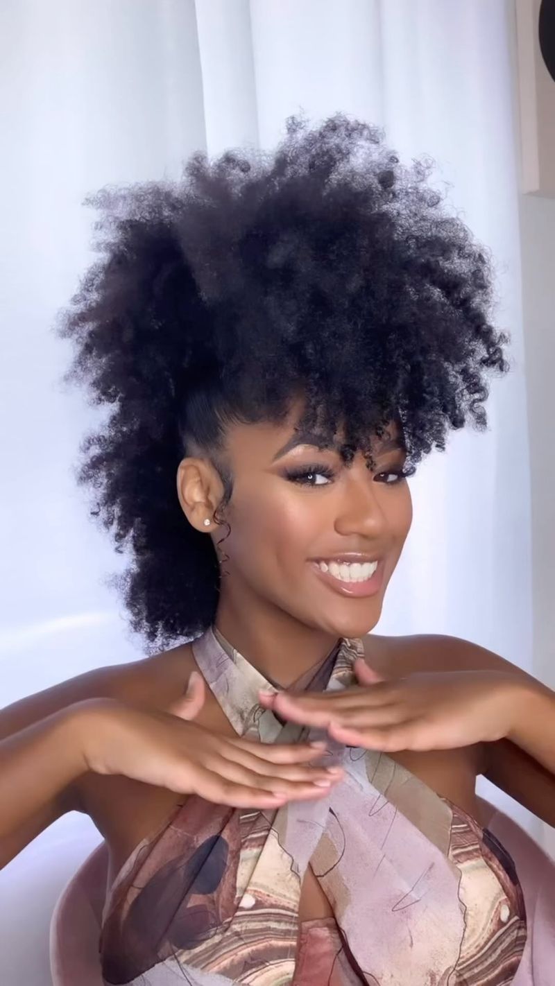 Naturally Curly Mohawk