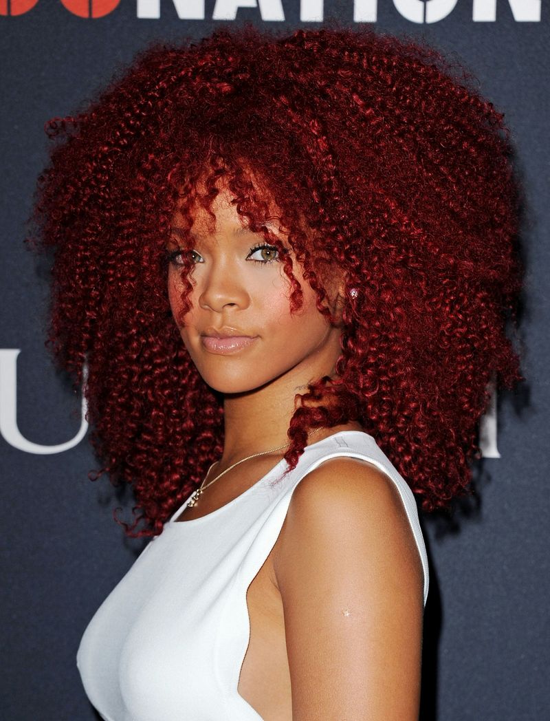 Rihanna's Red Hair