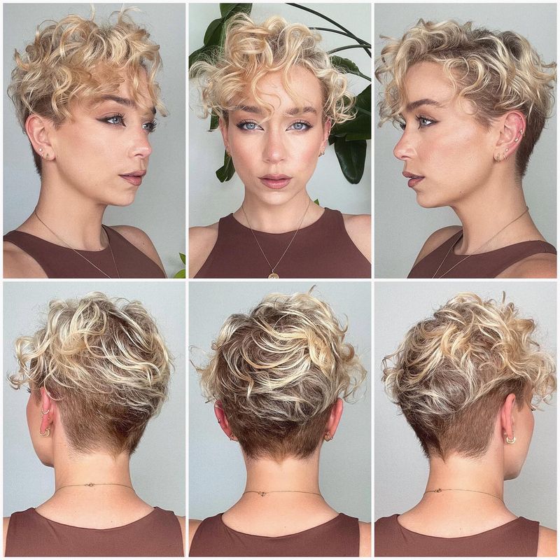 Curly Pixie