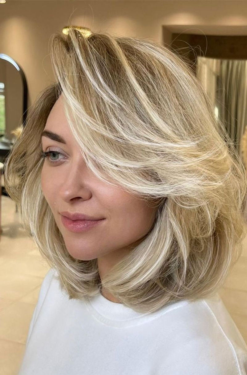 Layered Bob with Volume