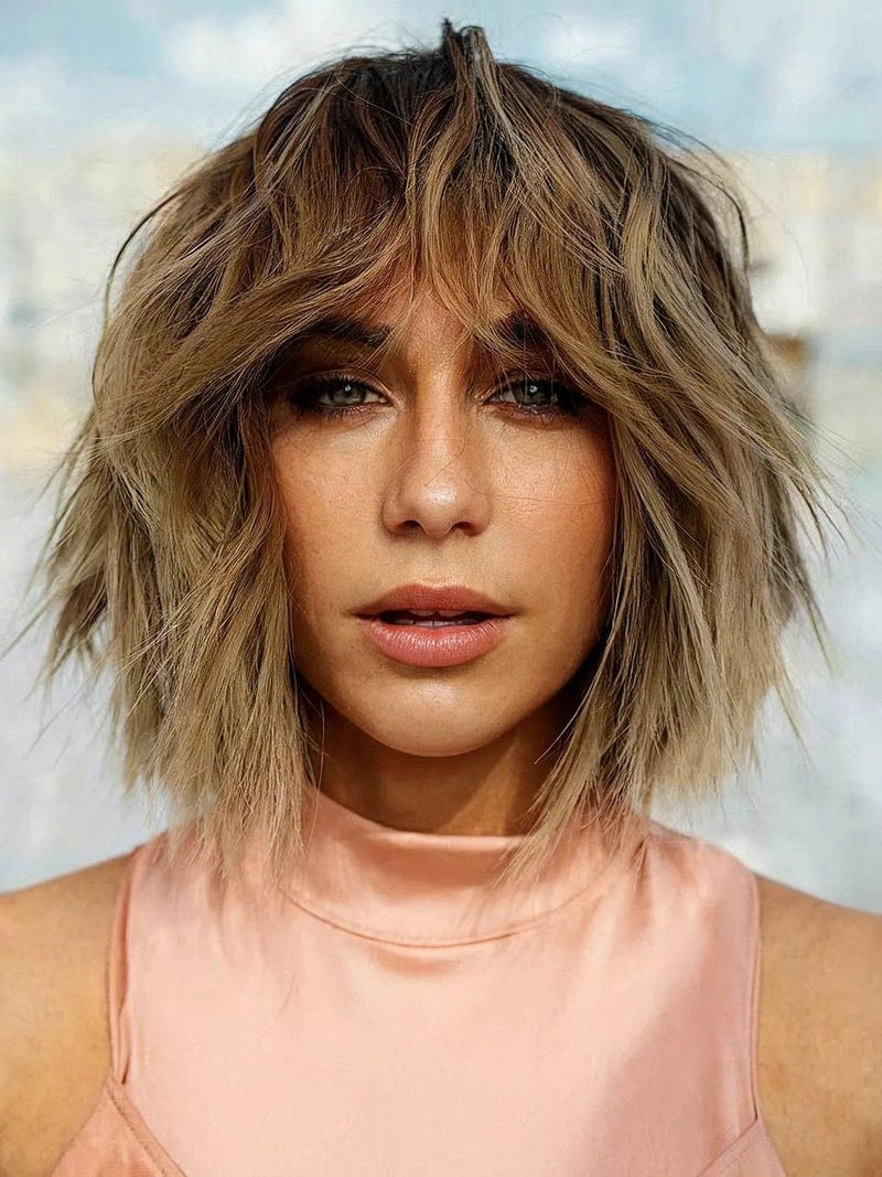 Textured Shag Lob
