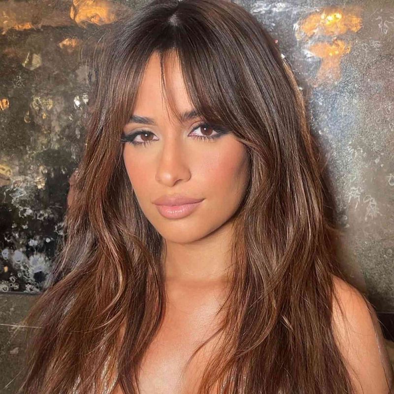 Layered Option: Wispy Bangs
