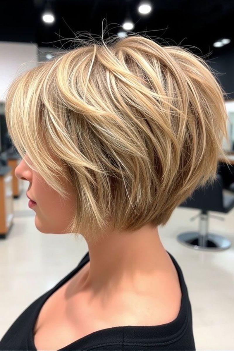 Layered Pixie Bob
