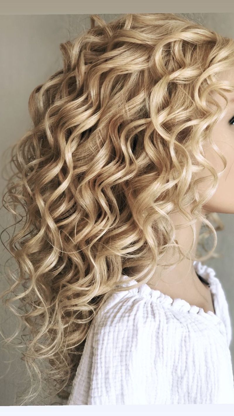 Layered Spiral Curls