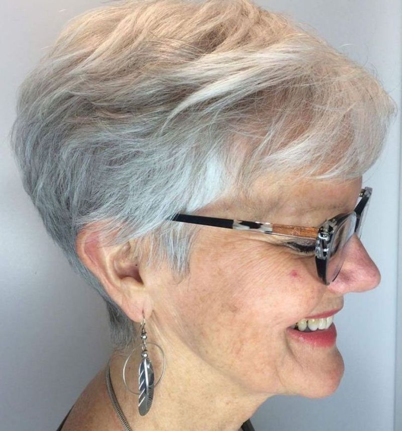 Layered Tapered Pixie