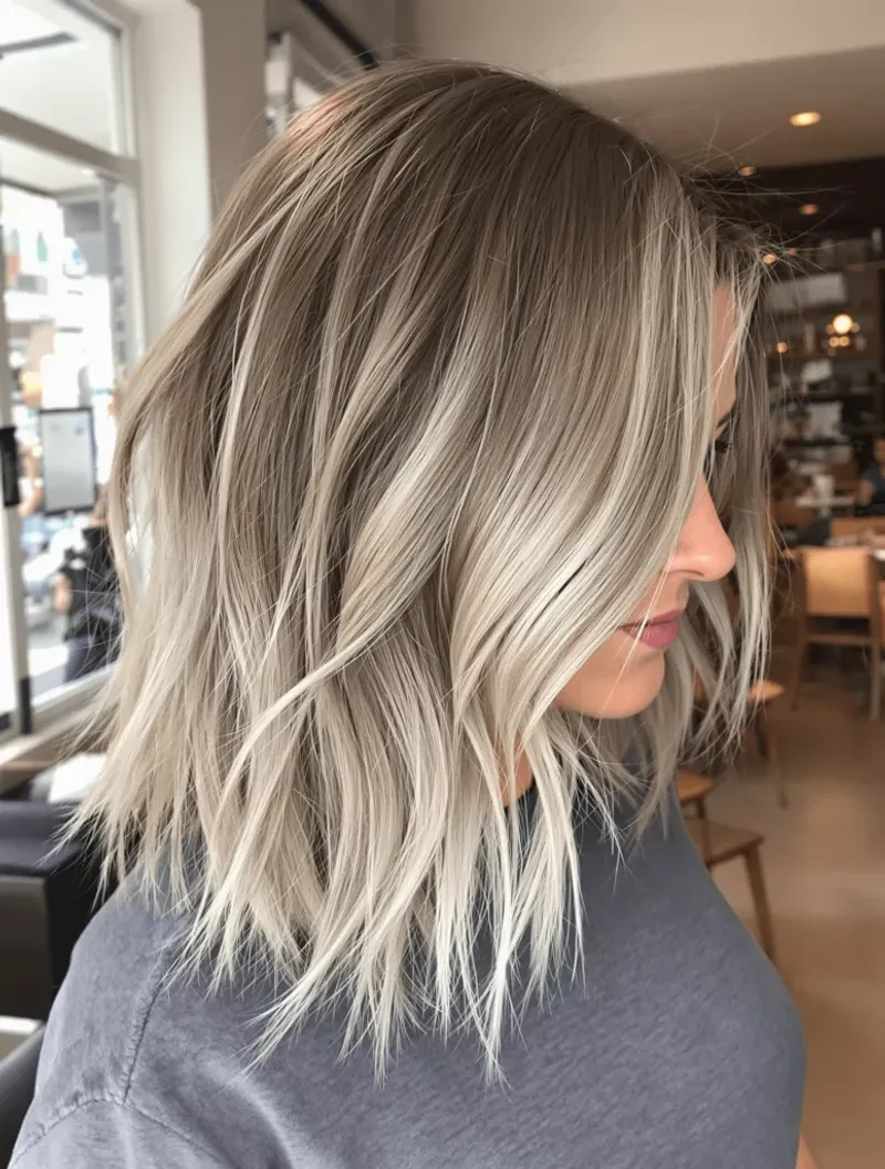 Lob with Balayage