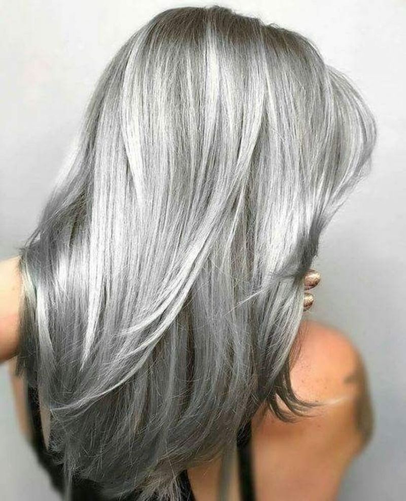 Silver Gray Hair