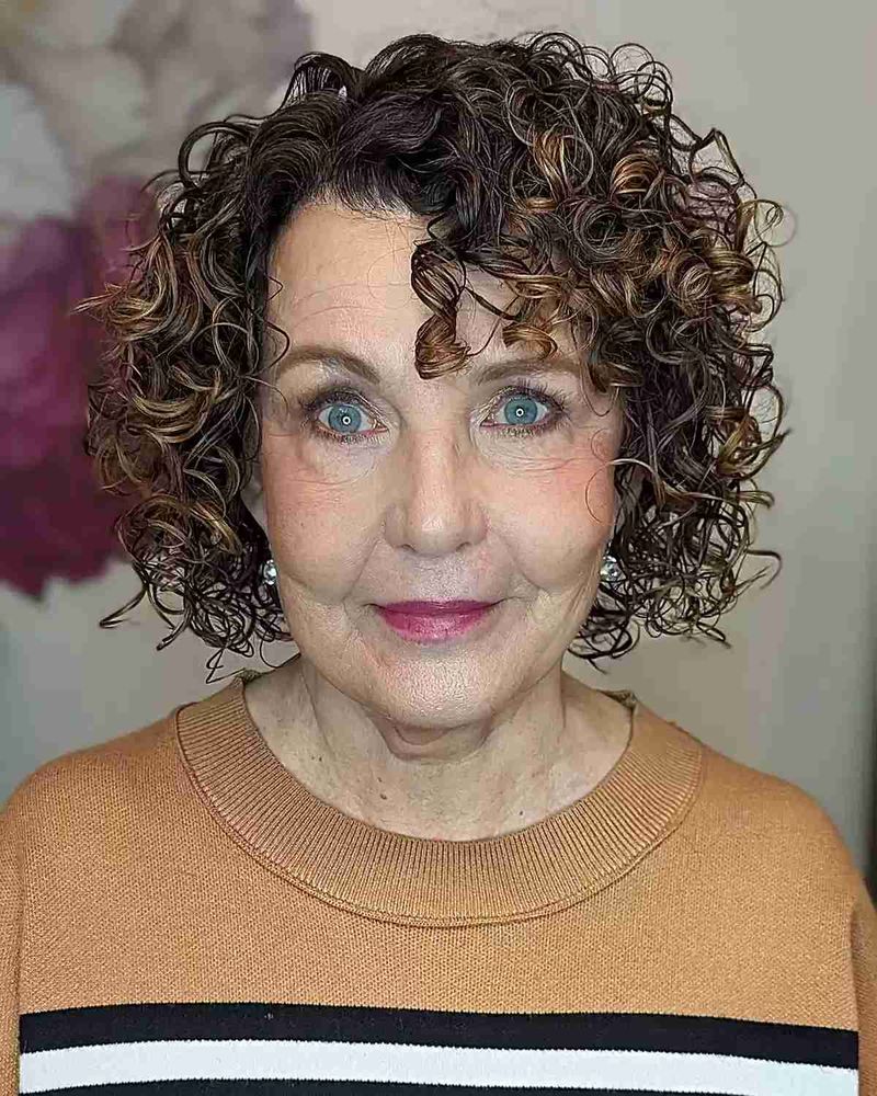 Tight Perm Curls
