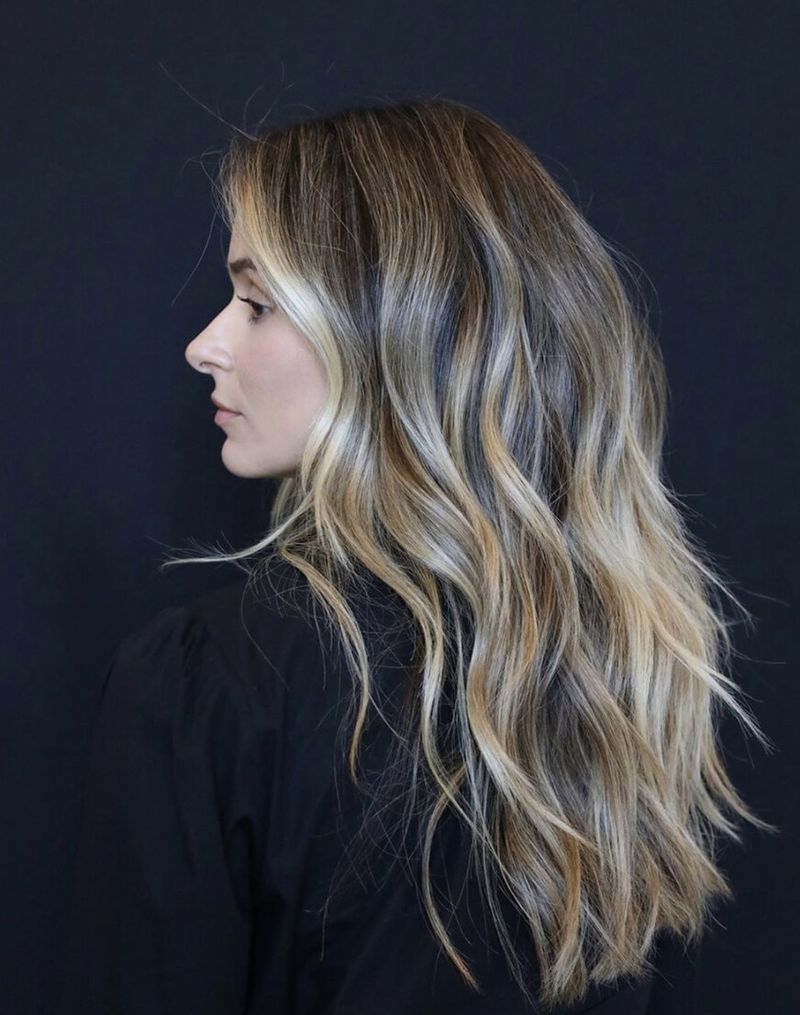Long Undercut with Waves