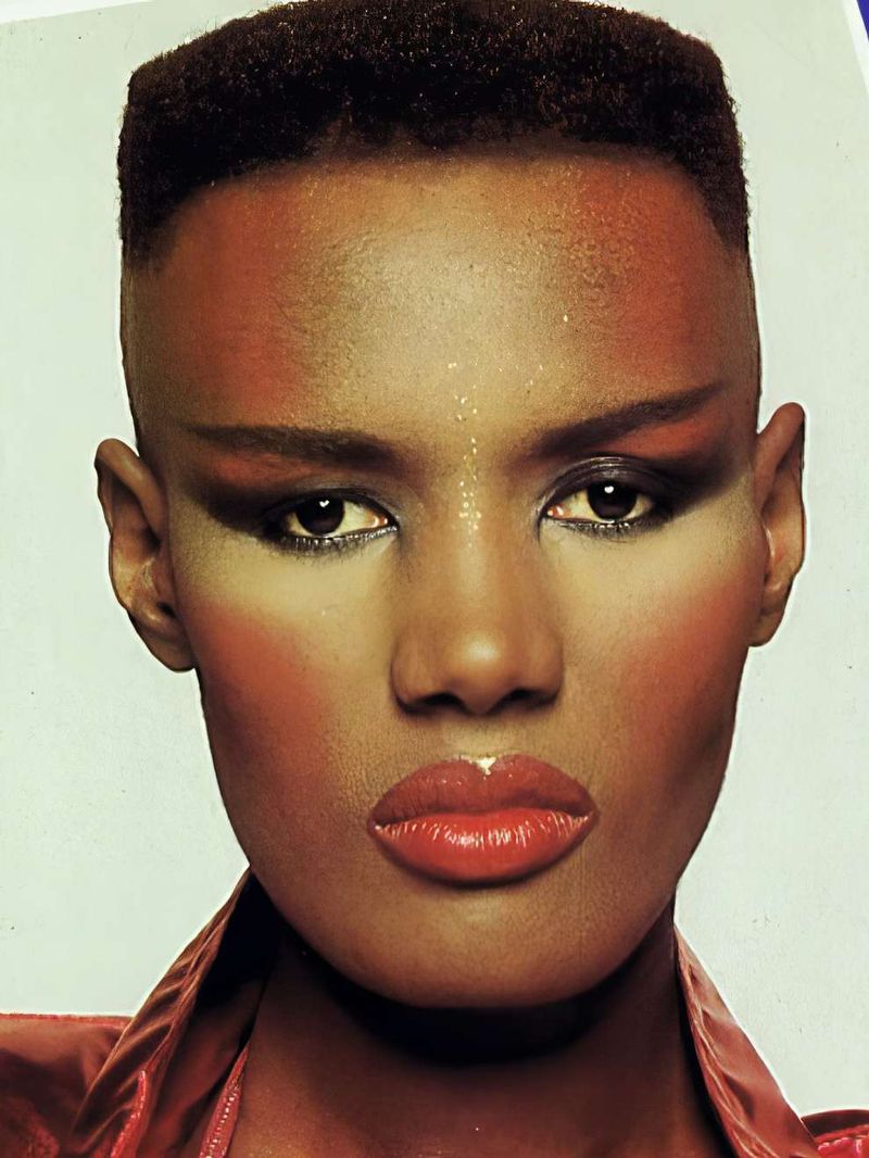 Grace Jones' Flat Top Hair
