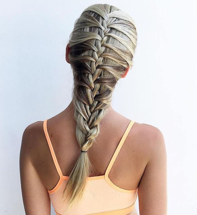 Mermaid French Braid