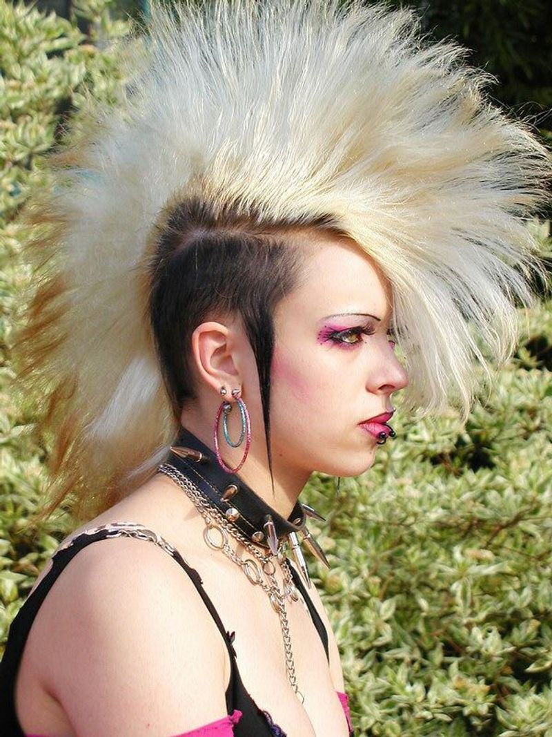 Punk Rock Shaved Head