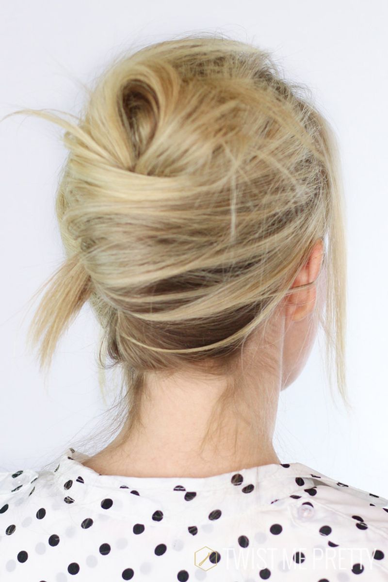 Messy French Twist