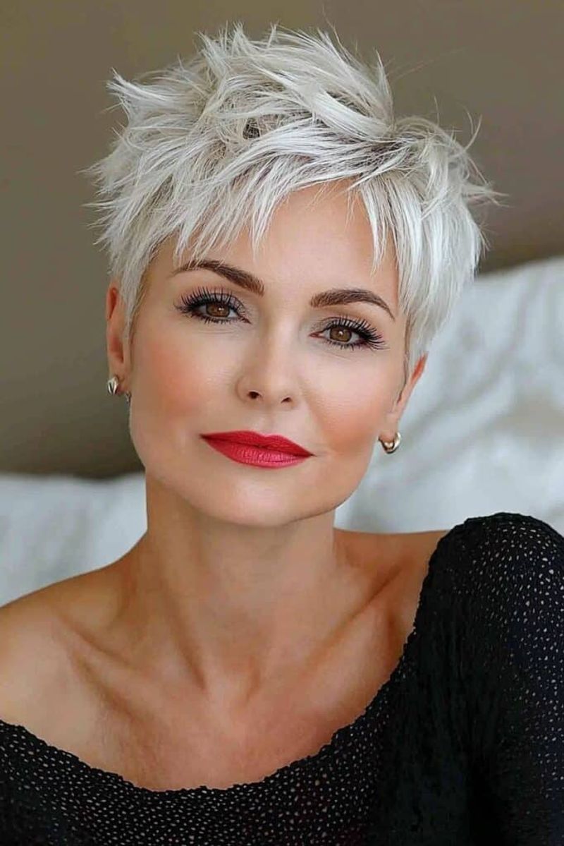 Messy Pixie with Wispy Ends