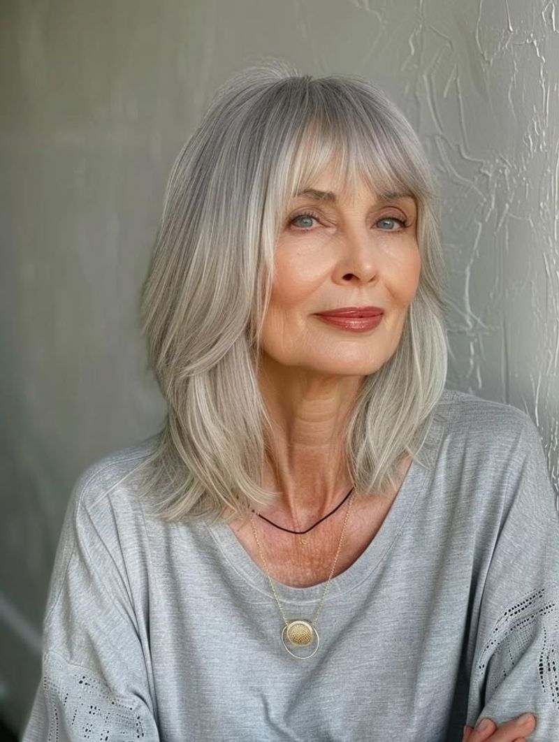 Mistake 2: Heavy Bangs