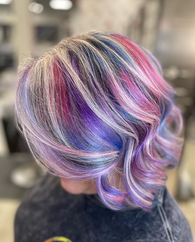 Lilac Suede Blonde