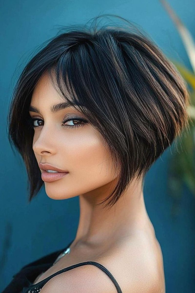 Modern Asymmetrical Bob