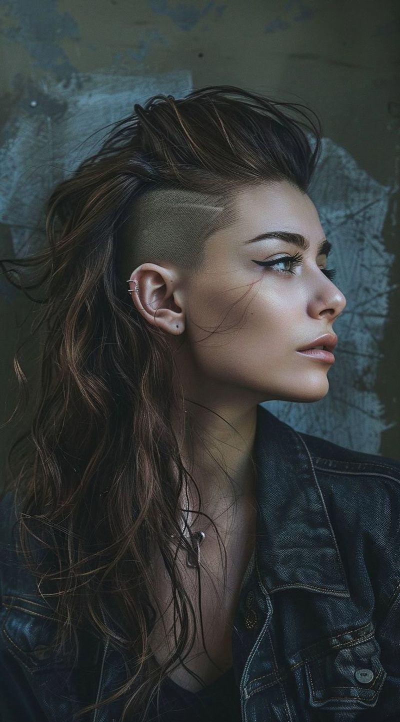 Sophisticated Undercut Bouffant