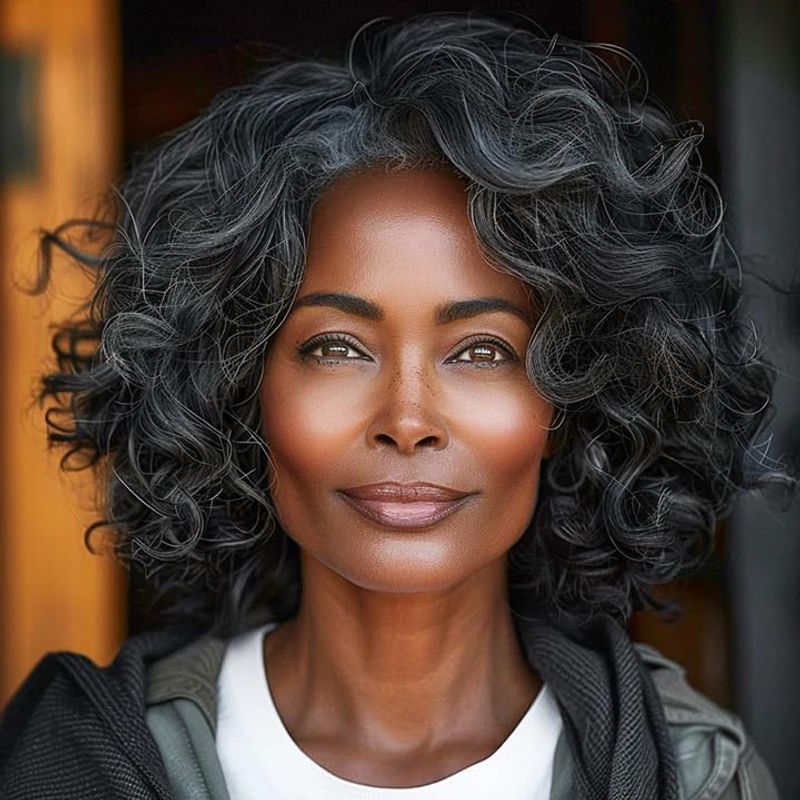 Natural Curly Bob