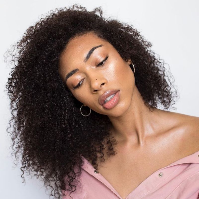 Natural Curly Fro