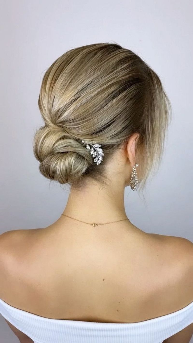 Sophisticated Low Bun