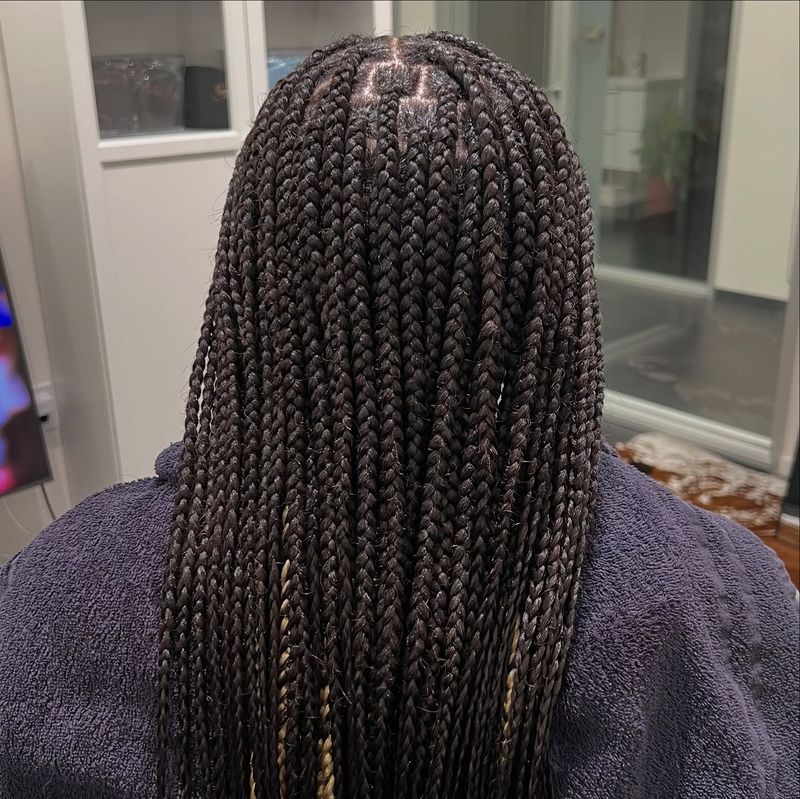 Outdated: Stiff Box Braids
