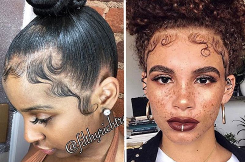 Outdated: Overly Gelled Baby Hairs