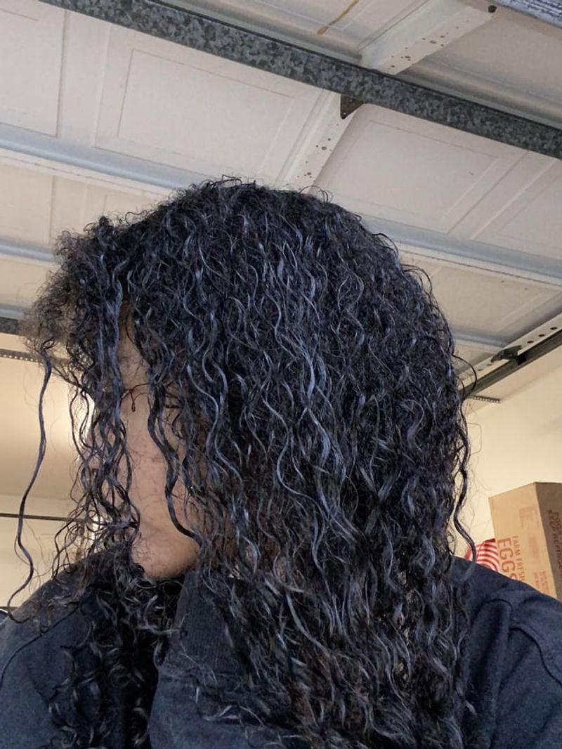 Overly Gelled Curls