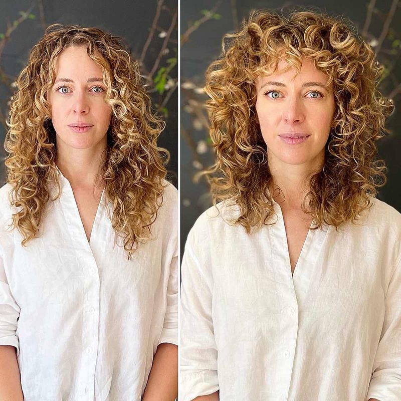 Overly Styled Curls